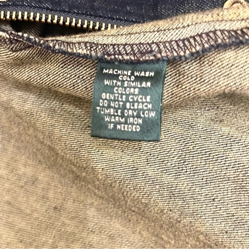 Lauren Jeans Co by Ralph Lauren, Jean Jacket,NWOT, Size Small - Picture 9 of 13